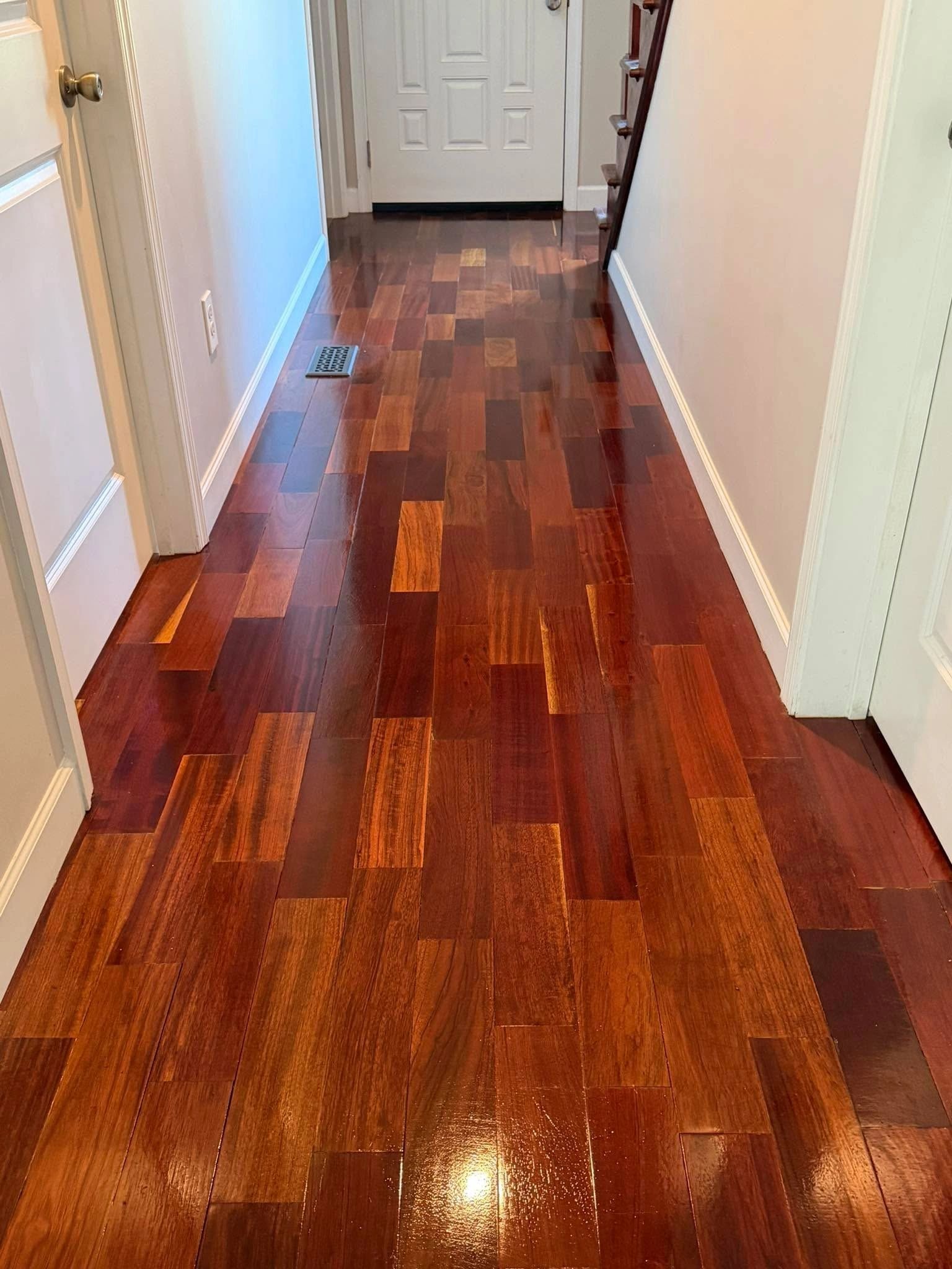 Hallway cleaned by Coast 2 Coast